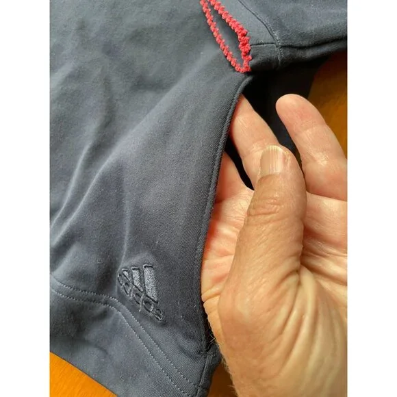 Adidas Womens Y2K Navy Hoodie Full-Zip Long Sleeve Size 2XL - Picture 10 of 10